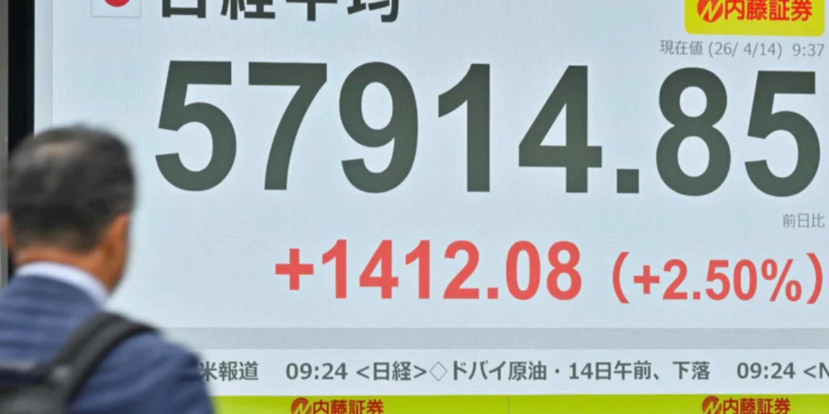Japan’s Nikkei Stock Average Soars Over 1,400 Points as Asian Markets Rally Amidst Shifting Geopolitical Tensions