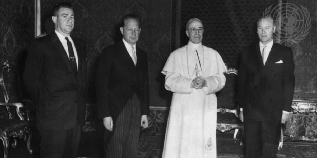 Pope Pius XII and Dag Hammarskjold: A 1957 Encounter of Spiritual and Secular Leadership